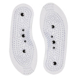 Max 1 Pair Magnetic Trigger Point Massage Insoles Shoes Cushion Insert Pads S