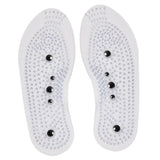 Max 1 Pair Magnetic Trigger Point Massage Insoles Shoes Cushion Insert Pads S