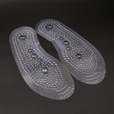 Max 1 Pair Magnetic Trigger Point Massage Insoles Shoes Cushion Insert Pads S