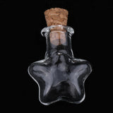 Max 10pcs Mini Empty Glass Wishing Bottles Perfume Jars with Cork Stoppers 04