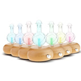 Max Aromatherapy Essential Oil Diffuser Cool Mist Humidifier Eu Plug Light wood
