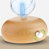 Max Aromatherapy Essential Oil Diffuser Cool Mist Humidifier Eu Plug Light wood
