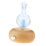 Max Aromatherapy Essential Oil Diffuser Cool Mist Humidifier Eu Plug Light wood