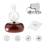 Max Aromatherapy Essential Oil Diffuser Cool Mist Humidifier Eu Plug Dark wood