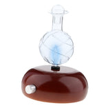 Max Aromatherapy Essential Oil Diffuser Cool Mist Humidifier Eu Plug Dark wood