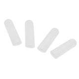 2 Pairs Thumb Protectors Splint Silicone Finger Sleeves Caps Cover White