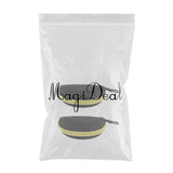 Max 2x Portable Zipper Spectacle Sunglass Eyeglass Case Box Storage Pouch Yellow