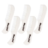 Max Portable Men' Beard Shaving Brush wit Handle Mustache Modeling Tool White