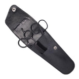 Max Nose Beard Mustache Scissors and Comb Set  for Men Women Care With Bag Black