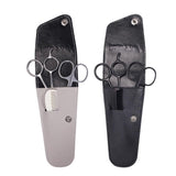 Max Nose Beard Mustache Scissors and Comb Set  for Men Women Care With Bag Black