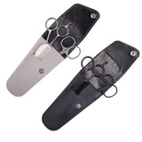 Max Nose Beard Mustache Scissors and Comb Set  for Men Women Care With Bag Black