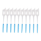 Max 40x Silicone Interdental Toothpick Dental Floss Teeth Clean Brush Oral Care