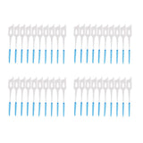 Max 40x Silicone Interdental Toothpick Dental Floss Teeth Clean Brush Oral Care