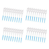 Max 40x Silicone Interdental Toothpick Dental Floss Teeth Clean Brush Oral Care