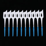 Max 40x Silicone Interdental Toothpick Dental Floss Teeth Clean Brush Oral Care