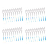 Max 40x Silicone Interdental Toothpick Dental Floss Teeth Clean Brush Oral Care
