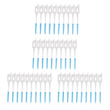 Max 40x Silicone Interdental Toothpick Dental Floss Teeth Clean Brush Oral Care