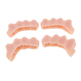 Max 2Pairs Silicone Toe Stretchers Separators Bunion Protectors Men Women Skin