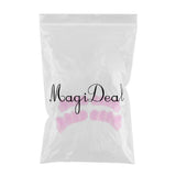 Max 2 Pairs Elastic Silicone Gel Toe Hallux Valgus Separators Straighteners Pink