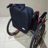 Max Black Waterproof Large Wheelchair Pouch Storage Holder  for Back of Chair