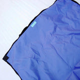 Max Plush Lining Wheelchair Warmer Cover Blanket for Disabled Elderly Blue M