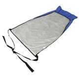 Max Plush Lining Wheelchair Warmer Cover Blanket for Disabled Elderly Blue M