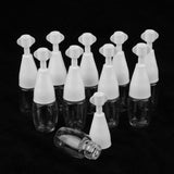 Max 10x Refillable Essential Oil Dropper Bottles Clear Trial Jar Cannings 10ml