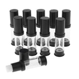 Max 10 Pieces Pump Empty Airless Tubes Cosmetic Liquids Storage Bottle Jars 5ML