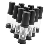 Max 10 Pieces Pump Empty Airless Tubes Cosmetic Liquids Storage Bottle Jars 5ML