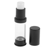 Max 10 Pieces Pump Empty Airless Tubes Cosmetic Liquids Storage Bottle Jars 5ML