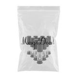 Max 10 Pieces Pump Empty Airless Tubes Cosmetic Liquids Storage Bottle Jars 5ML