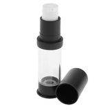 Max 10 Pieces Pump Empty Airless Tubes Cosmetic Liquids Storage Bottle Jars 5ML
