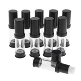 Max 10 Pieces Pump Empty Airless Tubes Cosmetic Liquids Storage Bottle Jars 5ML