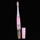 Maxbell Rechargeable Electric Toothbrush Tooth Brush Set Adults US Plug Elegant Pink