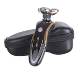 Max Zipper Safety Razor Travel Case Carry Bag Pouch for Men Shaving Tools Black