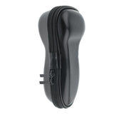 Max Zipper Safety Razor Travel Case Carry Bag Pouch for Men Shaving Tools Black