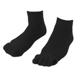 Max Five Toe Separator Socks Foot Alignment Socks Foot Massage Socks  Black