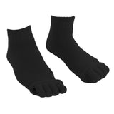 Max Five Toe Separator Socks Foot Alignment Socks Foot Massage Socks  Black