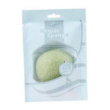 Max Konjac Cleansing Sponge facial Washing Pad exfoliator DeepClean Round Green