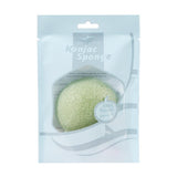 Max Konjac Cleansing Sponge facial Washing Pad exfoliator DeepClean Round Green