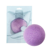 Max Konjac Facial Exfoliating Sponges Natural Face Wash Cleaning Puff Purple
