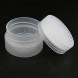 Maxbell 2X 2Layers Cream Jar Bottle Round Empty PP PVC Cosmetic Containers Clear - Aladdin Shoppers