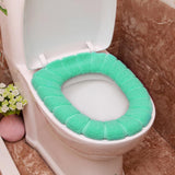 Max Thickened Toilet Seat Pad Cushion Universal Toilet Seat Cover Green