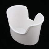 PVC Reusable Ear Wash Ear Clean Basin Wax Removal Container White