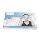 Max Maxb 5 Pieces Reusable Eye Mask Gel Heat Cold Pack Freezable Microwavable Mask