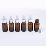 Max Maxb 6x Empty Dropper Bottle Refillable Essential Oil Cosmetic Jar Cannings 15ml
