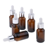 Max Maxb 6x Empty Dropper Bottle Refillable Essential Oil Cosmetic Jar Cannings 15ml