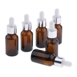 Max Maxb 6x Empty Dropper Bottle Refillable Essential Oil Cosmetic Jar Cannings 15ml