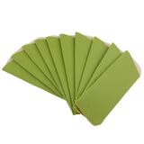 Max 10 Pieces Slip in Eyeglass Pouch Eyewear Sleeve Glasses Bag Protector Green