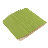 Max 10 Pieces Slip in Eyeglass Pouch Eyewear Sleeve Glasses Bag Protector Green